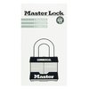 Master Lock Master Lock 1-5/16 in. H X 1 in. W X 1-3/4 in. L Laminated Steel 4-Pin Cylinder Padlock Keyed A 1KALF # 2065